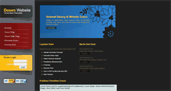 Desktop Screenshot of dosen.univpancasila.ac.id